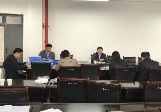 姚书记巡查建筑工程学院微腐败工作